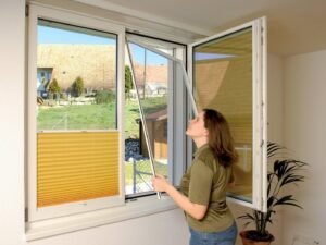 ჩასდგმელი ფანჯრის დამცავი ბადე