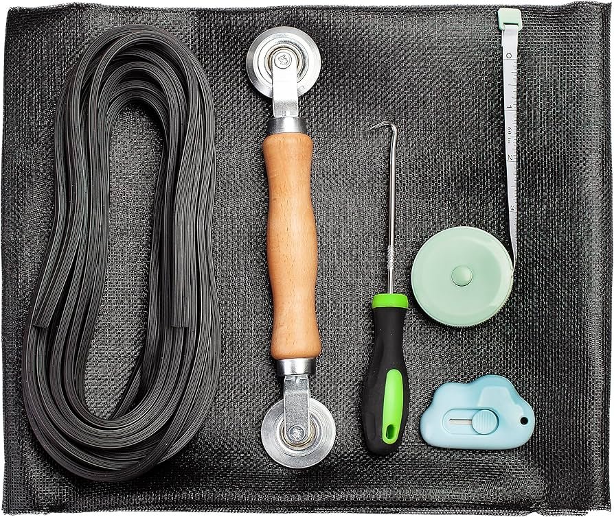 მწერების დამცავი ბადეების ასაწყობი ინსტრუმენტები